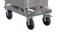 BAUER Späne-Kippmulde SKN 400 lackiert Schwarzgrau