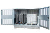 BAUER Gefahrstoff-Depot GD-E/IBC-2 verzinkt