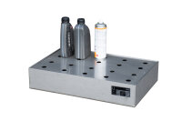 BAUER Kleingebindewanne für Paletten KGW-P 1/M V4A Edelstahl 1.4571