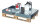 BAUER Kleingebindewanne für Paletten KGW-P 1/M V4A Edelstahl 1.4571