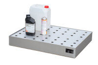 BAUER Kleingebindewanne für Paletten KGW-P 2/M V4A Edelstahl 1.4571
