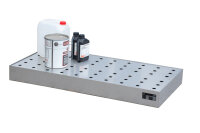 BAUER Kleingebindewanne für Paletten KGW-P 3/M V4A Edelstahl 1.4571