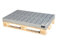 BAUER Kleingebindewanne für Paletten KGW-P 3/M V4A Edelstahl 1.4571