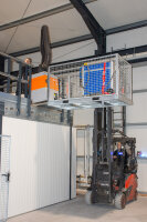 BAUER Material-Transport-Palette MTP 2000 feuerverzinkt