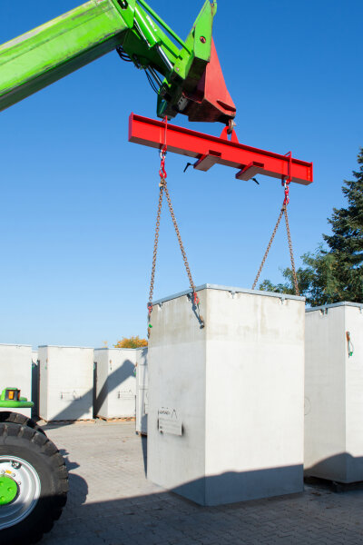 BAUER Balken-Traverse BT 3005 lackiert Feuerrot