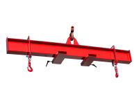 BAUER Balken-Traverse BT 3005 lackiert Feuerrot