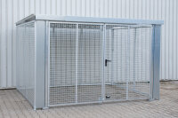 BAUER Gasflaschen-Container GFC-M6/D-DF feuerverzinkt