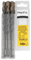 HELLER Prefix Hammerbohrer SDS-plus Set 25-teilig