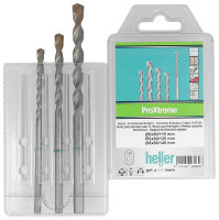 HELLER ProXtreme Beton- & Natursteinbohrer 3-kant Sets