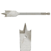HELLER QuickBit Flachfräsbohrer 1/4"-6-kant...