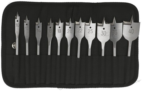 HELLER QuickBit Flachfräsbohrer 1/4"-6-kant Sets