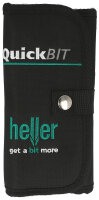 HELLER QuickBit Flachfräsbohrer 1/4"-6-kant Sets