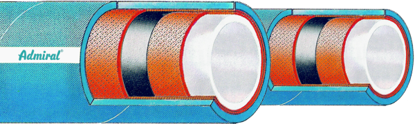 KLOTZ Lebensmittelschlauch 409a Admi®Food FDA D, EPDM, sterilisierbar bis 160 °C