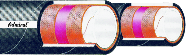 KLOTZ Lebensmittelschlauch Admi®Silo FDA SD 50x7,5mm / 40m