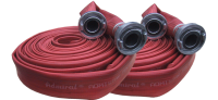 KLOTZ Flachschlauch Bauschlauch Admi®Star TEX RED