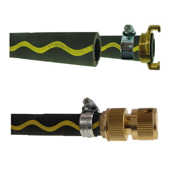 KLOTZ Gummi-Wasserschlauch Goldschlange® 709 EPDM, Ölbeständig, Dämpfbar bis 130 °C