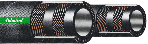 KLOTZ Industrieschlauch Admi®Industry 902a SBR-Gummi schwarz, abriebfest, bis 80 °C