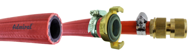 KLOTZ Gummi-Wasserschlauch Admi®Gom 1/2" - 40m Sys. GARDENA®mS