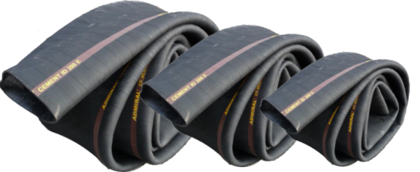 KLOTZ Abtriebfester Schlauch Admi®Cement FLAT 300x6,5mm / 10m