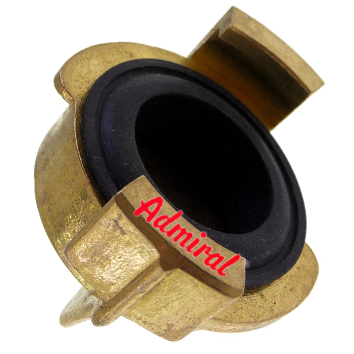 KLOTZ Schnellkupplung Admi®Quick Endkappe 115e Messing, Blindkupplung PN 12