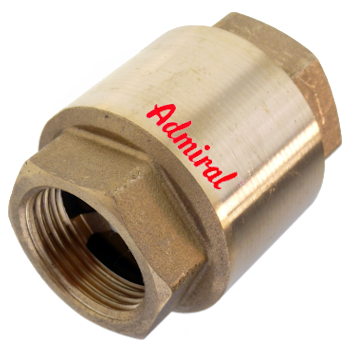 KLOTZ Schraubverbindung Admi®Fit Zwischenventil 116 Messing, 2 x Innengewinde, PN25