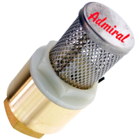KLOTZ Schraubverbindung Admi®Fit Fußventilmessing