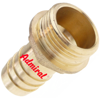 KLOTZ Schraubverbindung Admi®Connect Tülle 116c Messing, Außengewinde, Flachdichtend PN16