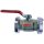 KLOTZ Admi®Valvems Hebel-Kugelhahn 1119s Messing vernickelt, mit Alu-Storzkupplung, voller Durchgang, PN15