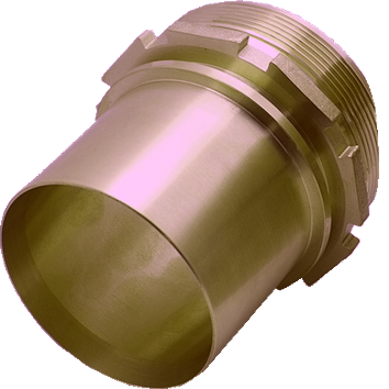 KLOTZ Schlauchverbindung Admi®Connect 121ms Schlauchstutzen Messing, mit Außengewinde, EN 14420-5