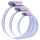 KLOTZ Admi®Clamp Schlauchschelle 124 Edelstahl W4, mit Schneckentrieb, DIN 3017-1