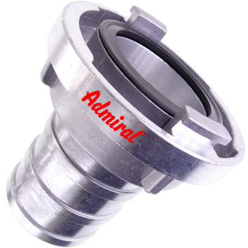 KLOTZ Storz Saug- und Druckkupplung 1019bs Aluminium, Lange Tülle, Nitrildichtung, PN15