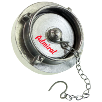 KLOTZ Storz Blindkupplung 1019m Aluminium mit Kette, Nitril-Dichtung, PN15