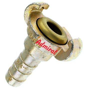 KLOTZ Admi®AirQuick Druckluft Klauenkupplung 1038a Temperguss mit Messingdichtung, Nockenweite 42 mm, PN10