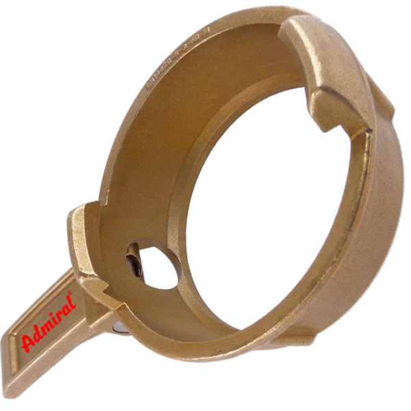 KLOTZ Tankwagenkupplung Admi®TWK 1041mh Messing, Spannringhebel, EN 14420-6