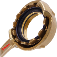 KLOTZ Admi®TWK Tankwagenkupplung 1041mk Messing...