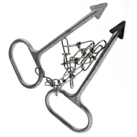 KLOTZ Storz-Schlüssel Schachthaken 1030s mit Kette