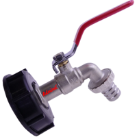 KLOTZ IBC Armaturen Admi®IBC Anschluss mit Kugelauslauf