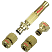 KLOTZ Steckkupplung Admi®Stick Set 5333 Messing,...