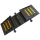 KLOTZ Admi®Bridge Sicherheits-Schlauchbrücke 699 Gummi Schwarz, 2 Schlauchkammern, 20 t Tragkraft