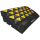 KLOTZ Admi®Ramp Sicherheits-Bordsteinrampe 9550 Gummi Schwarz, 15 t Tragkraft, 2 Schlauchkammern
