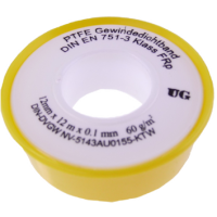 KLOTZ PTFE Gewindedichtband 2110, DVGW für Gas- und...