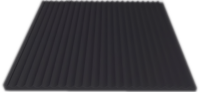 KLOTZ Knorke®Rib Riefenmatte 1702 schwarz ohne...