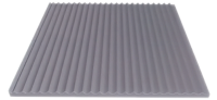 KLOTZ Knorke®Rib Grey Riefenmatte 1704 ohne Einlage,...