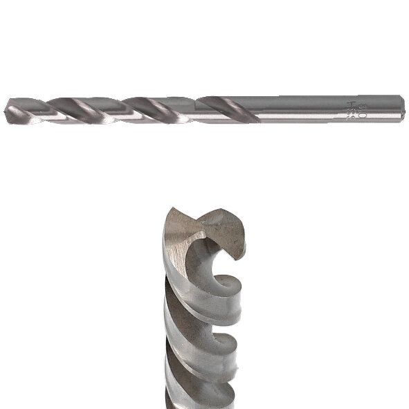 HELLER HSS-G Super DIN 338 RN Stahlbohrer Rundschaft 2-teilig Ø 1-13mm