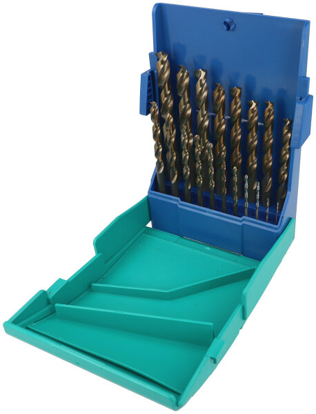 HELLER HSS-G Turbo DIN 338 RN Metallbohrer Rundschaft Sets