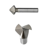 HELLER HSS Kegel- und Entgratsenker 90° Rundschaft...