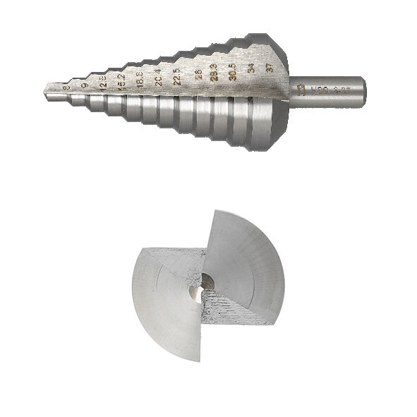 HELLER HSS Stufenbohrer Rundschaft