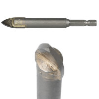 HELLER QuickBit CeramicMaster Glasbohrer 1/4"-6-kant