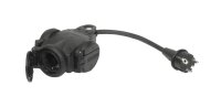 Profibau 3-fach Verteilersteckdose BS100-60 Vollgummi mit...
