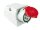 Profibau CEE-Wandsteckdose BS100-65 16 A / 32 A, 5-polig, 400 V, 6h, IP44, mit Klappdeckel